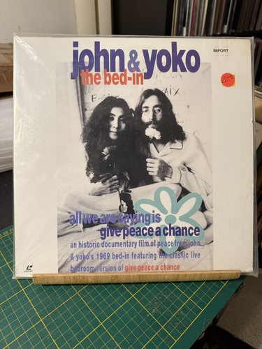 John yoko the bed laserdisc - yoko,
