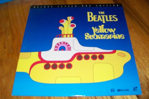 Yellow submarine laserdisc - submarine,