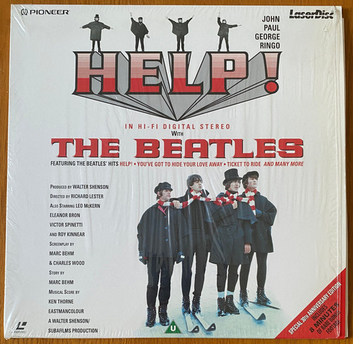 Help the beatles laserdisc in - help!,