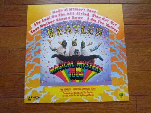 Laser disc beatles - laser,